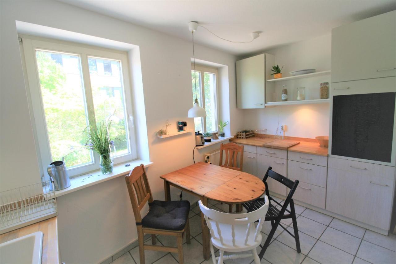 Zentrale Ferienwohnung „Treibholz“ Im Sonnenblumenhaus Flensburg Buitenkant foto