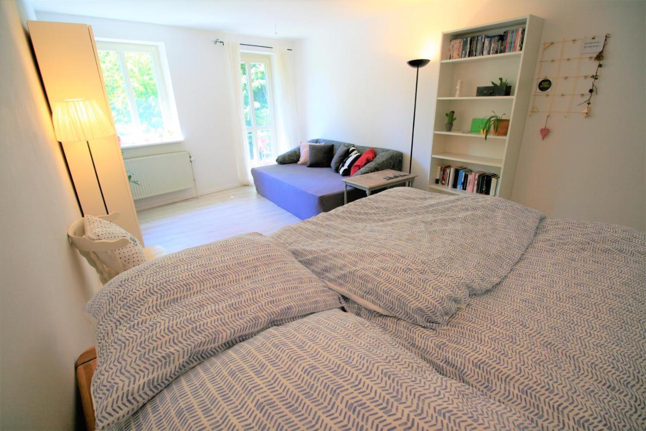 Zentrale Ferienwohnung „Treibholz“ Im Sonnenblumenhaus Flensburg Buitenkant foto